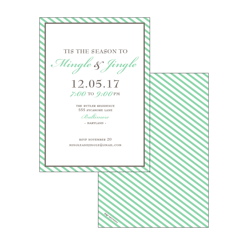 Holiday Party Invite | MINGLE