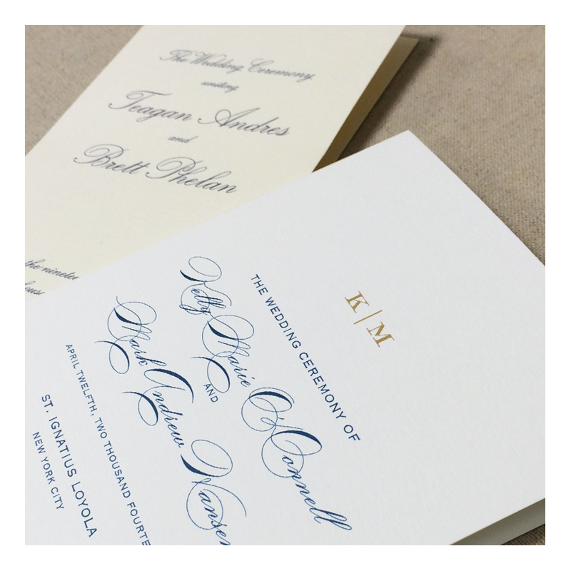 wedding/ceremony_&_reception/programs